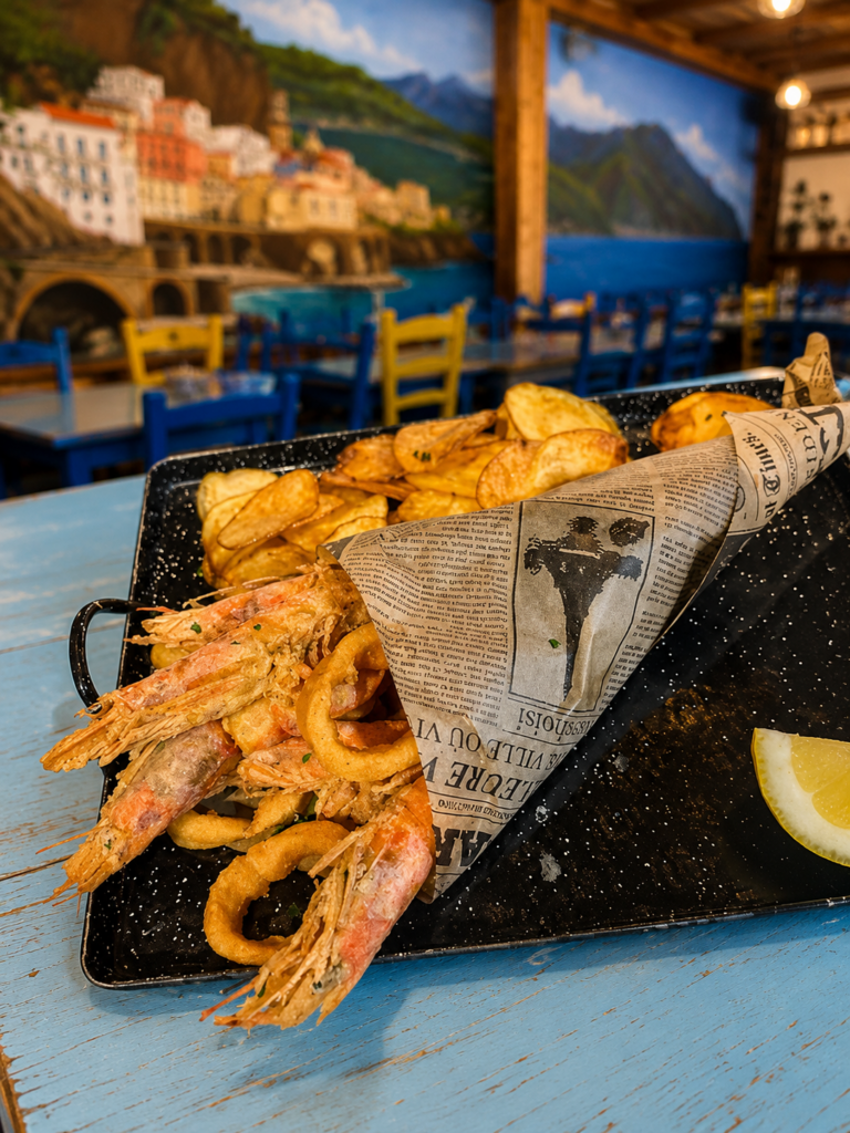 Gambas y Calamares Fritos